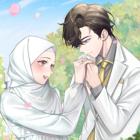 @aizuon, 2022 commissioned ₊˚✩ 2nd anniversary celebration! afiqah and artem is engaged!